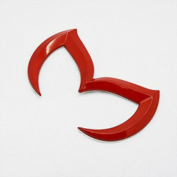 Mazda 3D Red Bat Batman M Logo Car Vehicle Emblem Badge Sticker Decal 3 5 6  RX-8