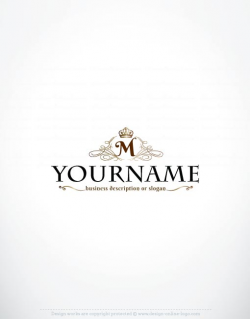 Exclusive Logo Design: Alphabet Crown Logo images + FREE Business Card