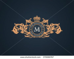 Vintage Decorative Elements Flourishes Calligraphic Ornament ...