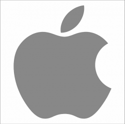 Graphix Apple Mac Logo Decals (4\