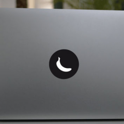 Special Apple Logo 17 Banana Mac Book Mac Book Air Mac Book Pro Mac Sticker  Mac Decal Apple Decal Mac Decals