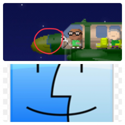 Hhhmmm... I guess it IS an old Mac logo... hmmmm.. it is a ...