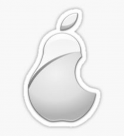 Apple Mac Pear Stickers | Redbubble