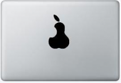 Macbook pro with pear logo by Epikguy on DeviantArt