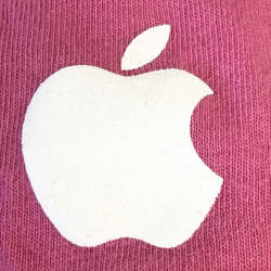 Apple Mac Genius Logo Baby Girl 6 Mos Pink T Shirt