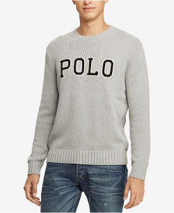 Polo Ralph Lauren Men\'s Logo Graphic Sweater, Created for ...