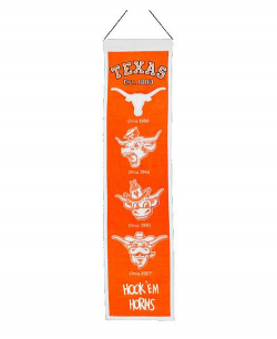 Winning Streak Texas Longhorns Heritage Banner - Sports Fan ...