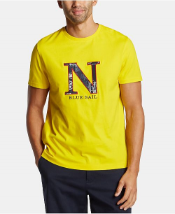 Nautica Nautica Men\'s Blue Sail Icon Embroidered Logo ...