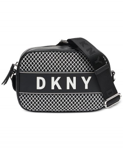 DKNY Ebony Logo Camera Crossbody, Created for Macy\'s ...