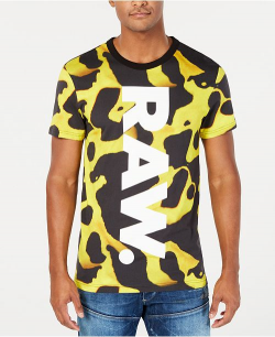 G-Star Raw Men\'s Bumble Frog Logo T-Shirt, Created for ...