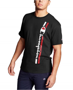 Champion Men\'s Vertical-Logo T-Shirt & Reviews - Men - Macy\'s