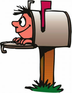 Mailbox Clip Art | Cartoon Mailbox Clip Art | Scroll saw ...