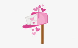 Pink Mailbox Png - Valentine Mailbox Clipart - Free ...
