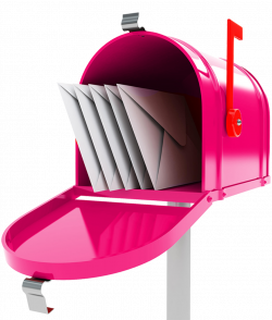 Mailbox clipart pink, Mailbox pink Transparent FREE for ...