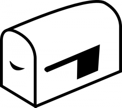 Mailbox clipart black and white 2 » Clipart Station