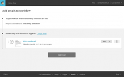 mailchimp automation workflow - ViralSweep