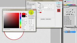 Photoshop CS5 Transparent Circle Tutorial