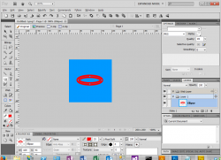 Solid bordered ellipse with transparent background in ...
