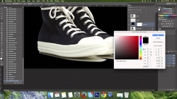 How to make shadow transparent background on photoshop?