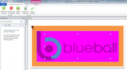 Microsoft Word: Make picture background to be transparent