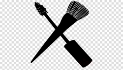 Makeup Brush clipart - Brush, Silhouette, Black, transparent ...