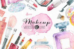 Makeup & Cosmetics Clipart - Design Cuts