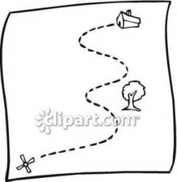 Simple Map Clipart