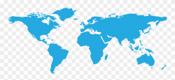 World Map Clipart Transparent - 3d World Map Png Transparent ...