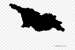 Blank Vector Map Of Georgia - Georgia Map Vector Clipart ...