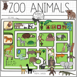 Zoo Animals Clipart