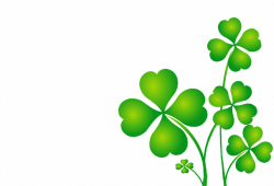 st patricks free downloadable 4 leaf clovers | Public Domain & free ...