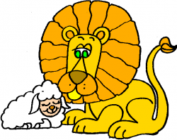 March Lion Lamb Clip Art N2 free image