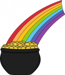 Free Rainbow And Pot Of Gold Clipart, Download Free Clip Art, Free ...