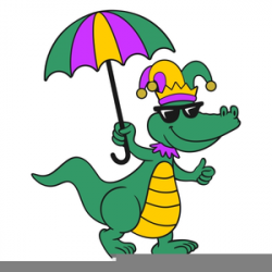 Mardi Gras Alligator Clipart | Free Images at Clker.com ...
