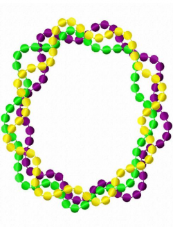 Mardi Gras Beads Clipart | Free download best Mardi Gras ...