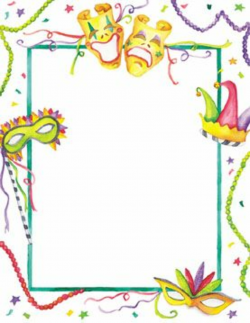 mardi gras border template | Mardi Gras Borders | Mardi gras ...