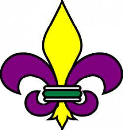 Fleur De Lis Mardi Gra Clip Art at Clker.com - vector clip ...