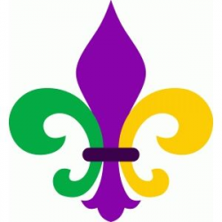 Silhouette Design Store: mardi gras fleur de lis | Mardi ...
