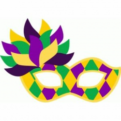 Mardi gras mask clip art humanediteddir - ClipartBarn