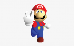 Mario - Super Mario 64 Mario PNG Image | Transparent PNG ...