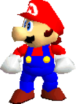 super mario 64 transparent gif | WiffleGif