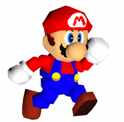 Yahoo! (I made a Mario 64 3D model!) : Mario