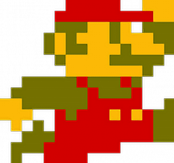 Mario clipart 8 bit, Mario 8 bit Transparent FREE for ...