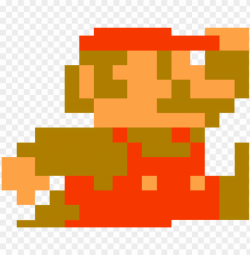 8 bit clipart classic mario - super mario bros jum PNG image ...