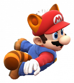 Racoon Mario flying by Banjo2015 on DeviantArt