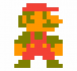 8-bit Mario - Classic Mario | Transparent PNG Download ...