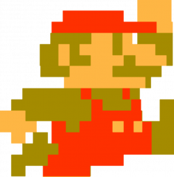 Old School Mario Sticker for iOS & Android | GIPHY