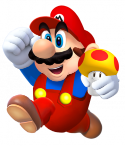 3D edit of Mario\'s original artwork : Mario