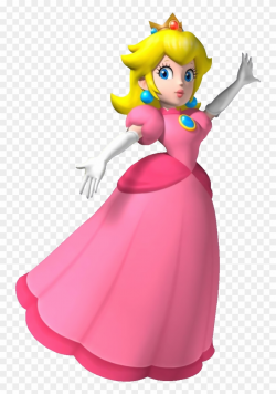 Princess Peach Clipart Mushroom - Peach Mario Bros Png ...