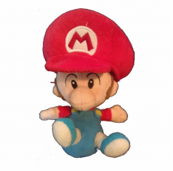 Baby Mario Baby Mario Plush Transparent - Clip Art Library